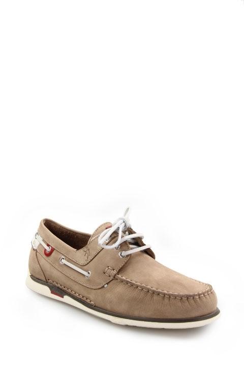 Foto Fluchos nautico nobuck ancho guante piso blanco