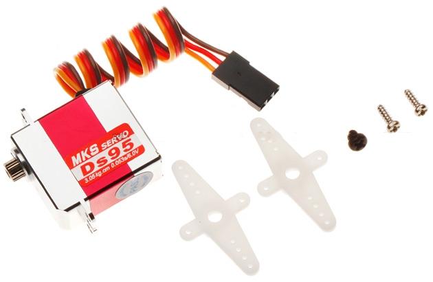 Foto FMD DS95 Digital Sin cable Titanium Servo de Engranaje