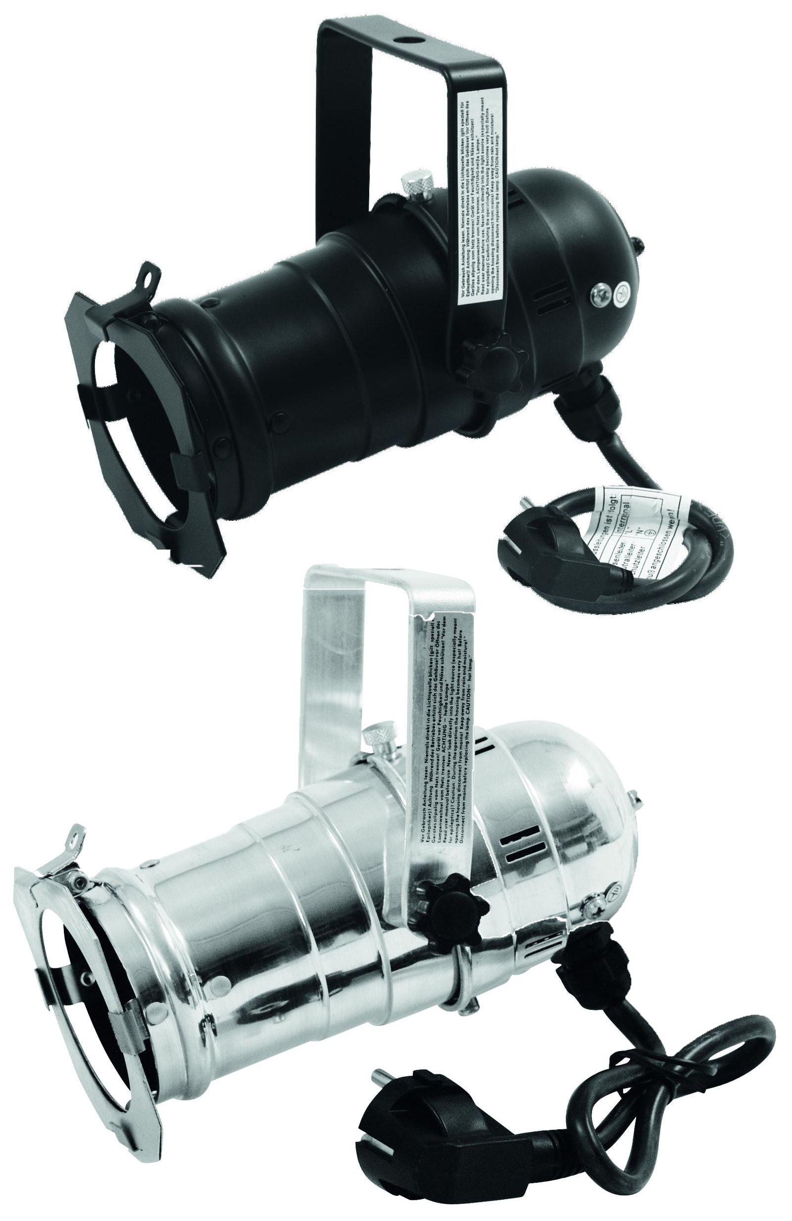 Foto Foco Eurolite Par-20 Spot Silver / Black - Black ( negro )