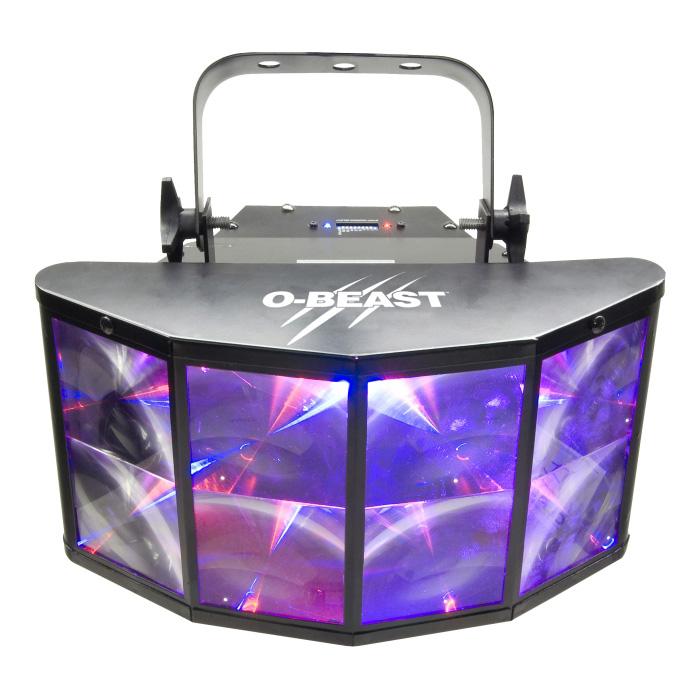 Foto Foco Leds. Efecto Doble-derby Con 8 Lentes Y Leds De 3w.
