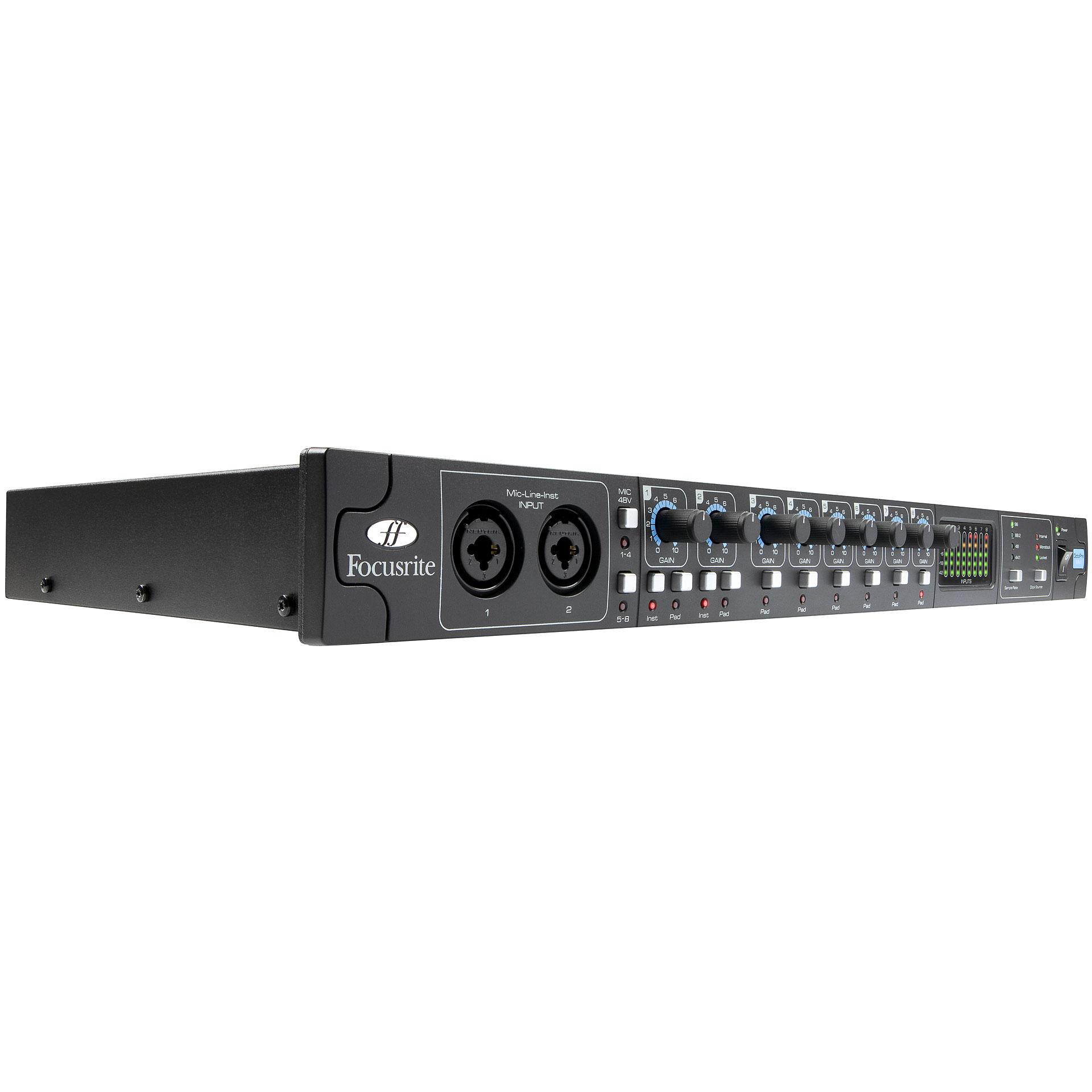 Foto Focusrite OctoPre MK II, Previo de micrófono