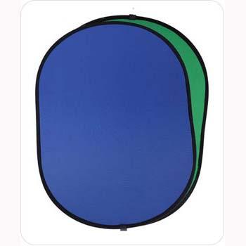 Foto Fondo ultralyt plegable chroma key azul-verde 150x200 cm