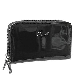 Foto Fontanelli Billeteras, Billetero Negro en Piel barnizada