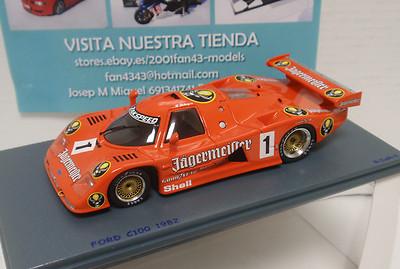 Foto Ford C100 1 Jagermeister Ludwig Drm 1982 1/43 Bizarre