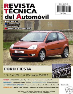 Foto Ford Fiesta Gasolina Rta Manual De Taller,5/2002