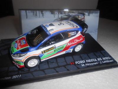 Foto Ford Fiesta Rs Wrc , Rally Suecia 2011 , Hirvonen , Altaya / Ixo , 1/43