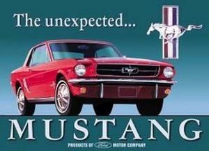 Foto Ford Mustang Unexpected Metal Sign