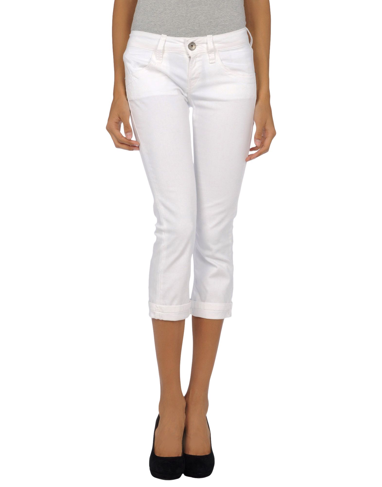 Foto fornarina pantalones capri vaqueros
