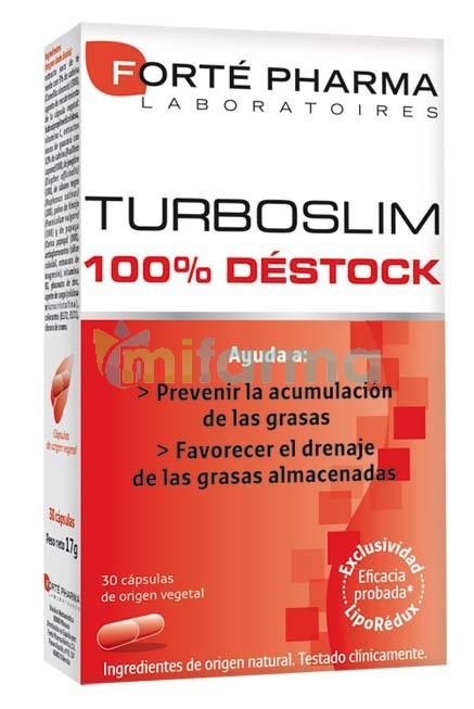 Foto Forté Pharma Turboslim 100 % Déstock 30 Cápsulas de Origen Vegetal