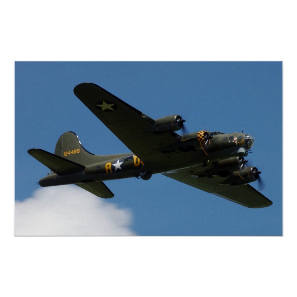 Foto Fortaleza del vuelo B-17 Posters