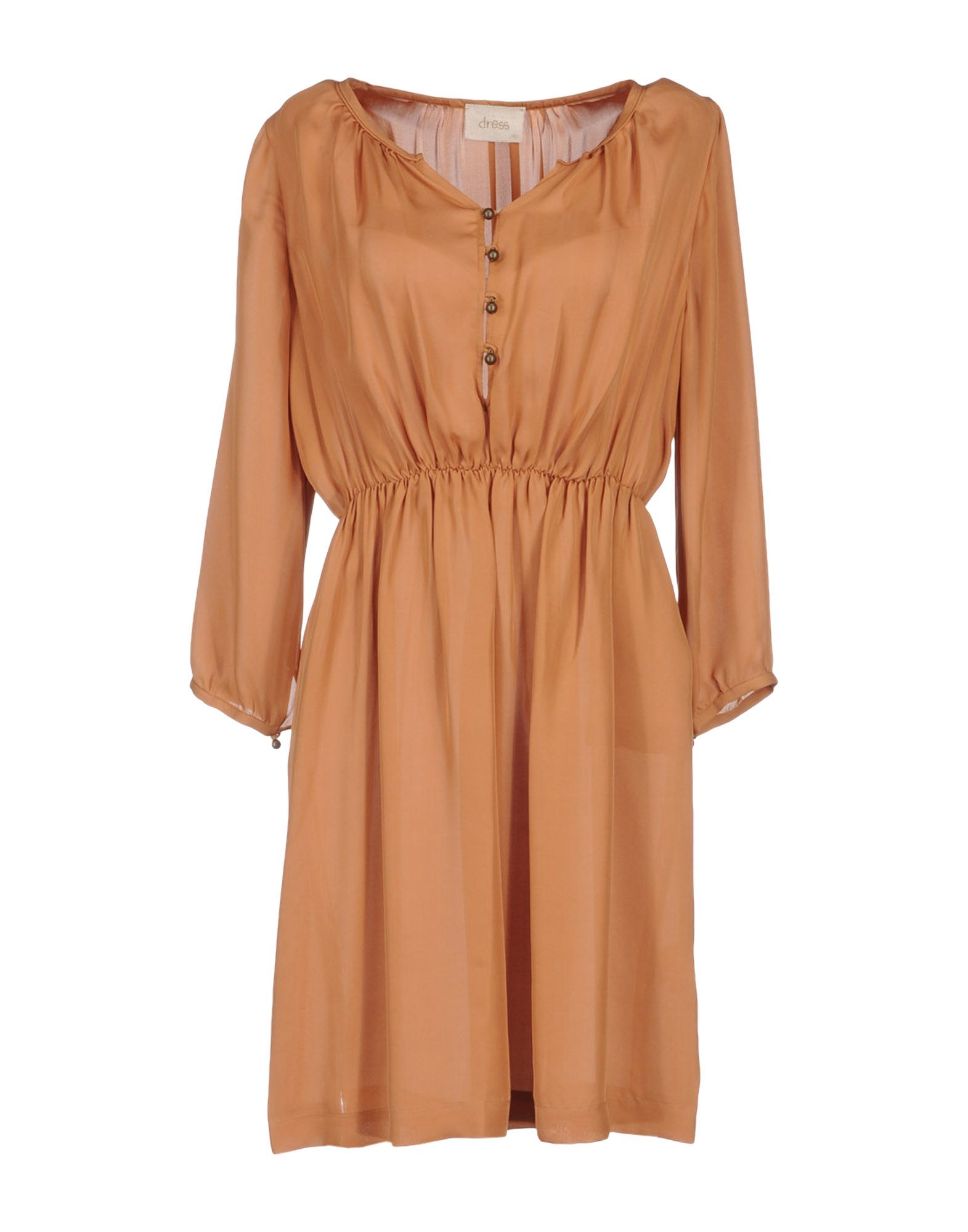 Foto Forte_Forte Minivestidos Mujer Ocre