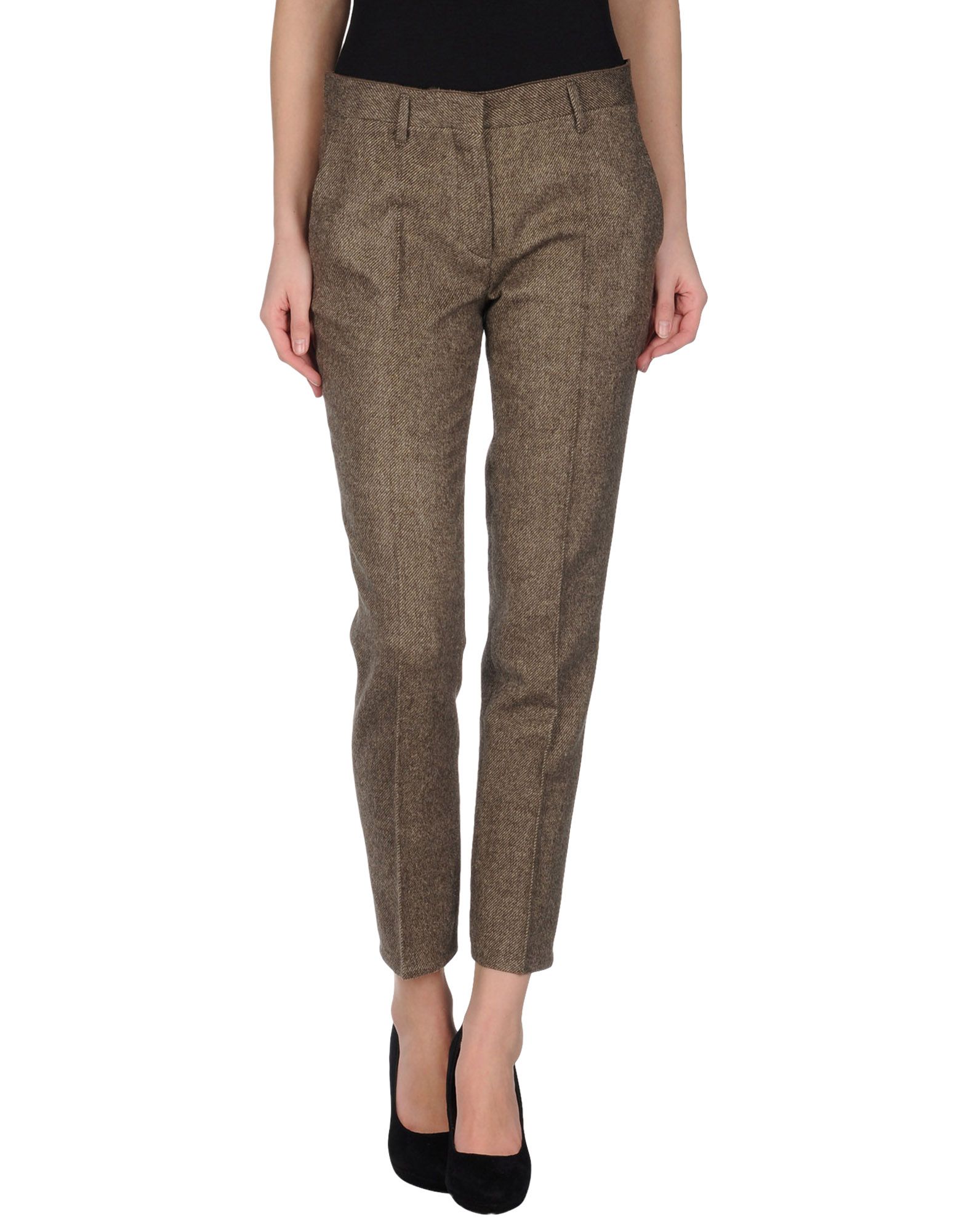 Foto Forte_Forte Pantalones De Vestir Mujer Gris rosado