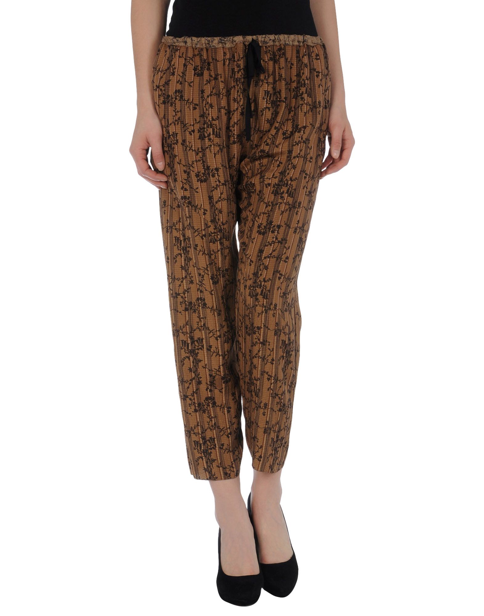 Foto Forte_Forte Pantalones Mujer Camel