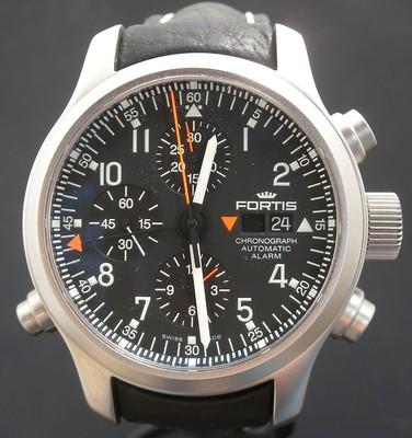 Foto Fortis B-42 Pilot Chronograph Alarm  636.22.170 Automatic Watch (new Old Stock)