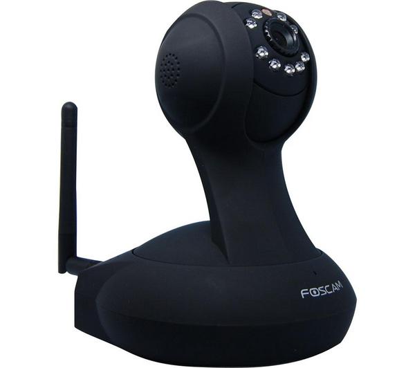Foto Foscam Cámara IP Wi-Fi día /noche gran angular FI8916W - negro