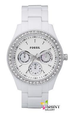 Foto Fossil Stella Es1967 Reloj Multifunción Blanco Para Mujer Nuevo Garantia 2 Años