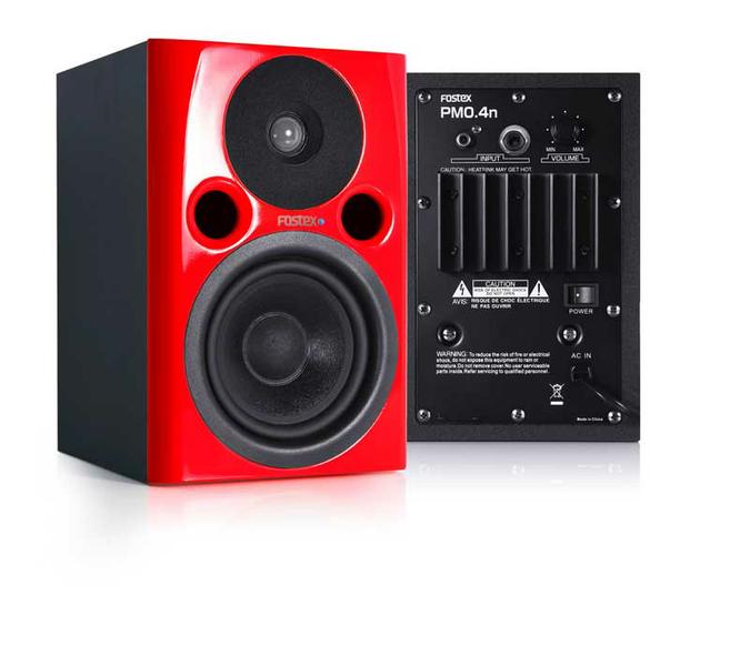 Foto Fostex PM0.4n Red - Pair Active Professional Studio Monitor