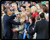 Foto Foto del ratón MAT of Presidente Obama visita a Irlanda - primer día