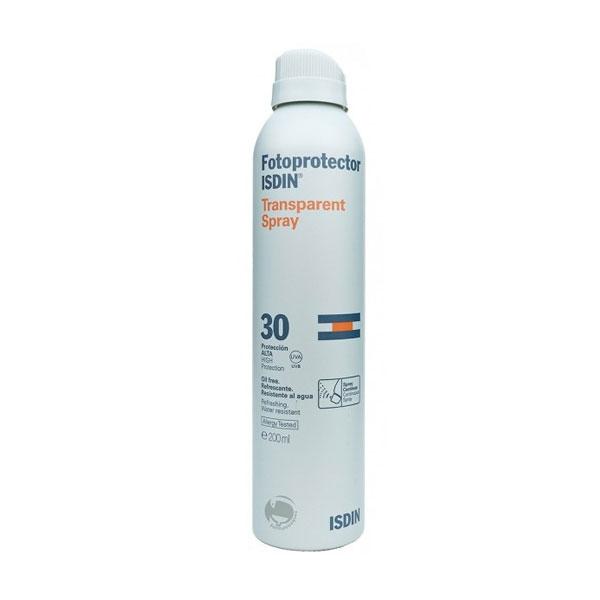 Foto FOTO ISDIN SPRAY TRANSPARENTE SPF 30 200 ML