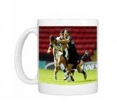 Foto Foto Mug of Rugby Union - Premier Guinness - sarracenos v Sale...