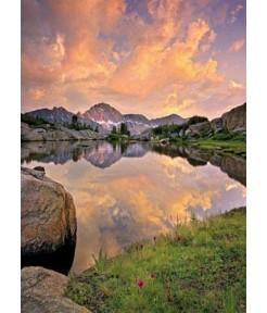 Foto Fotomural komar alpenglühen