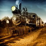 Foto Fotomurales - Motor - Vintage Locomotive