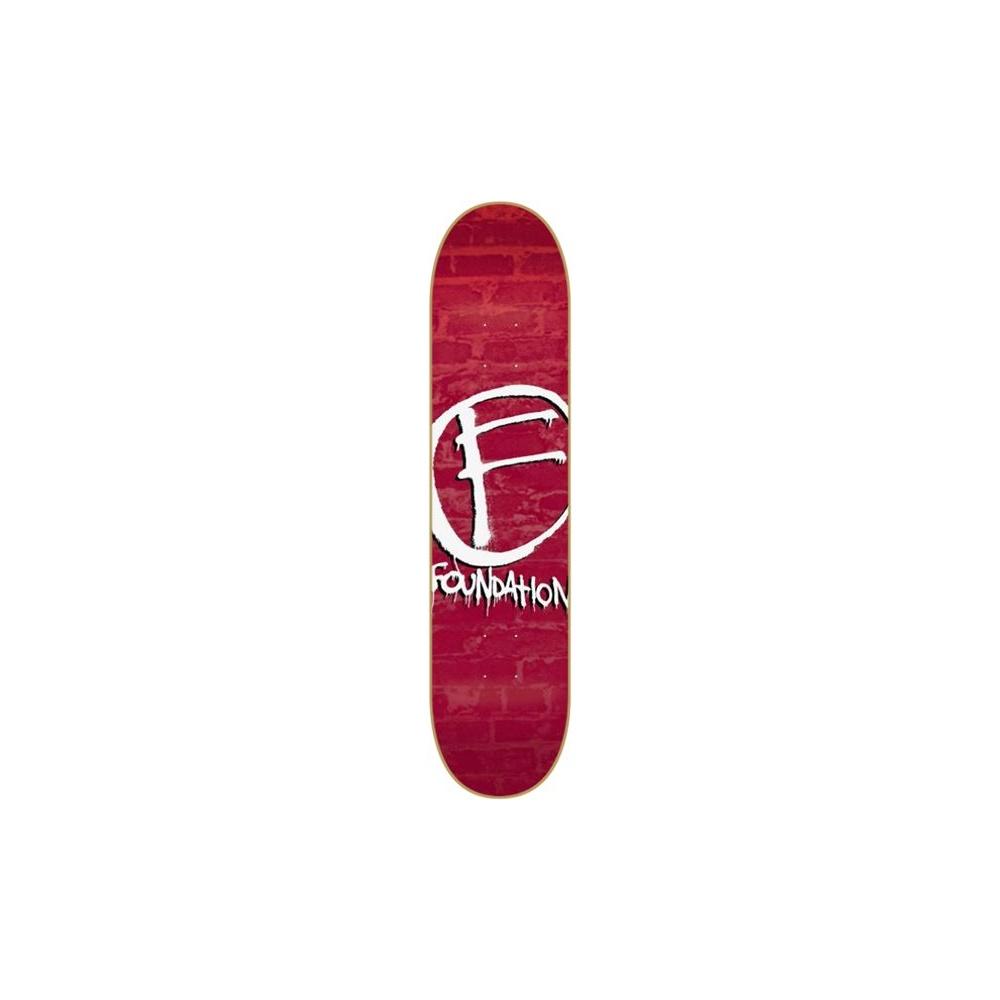 Foto Foundation Skateboards Tabla Foundation Skateboards: The Mark Fade Red