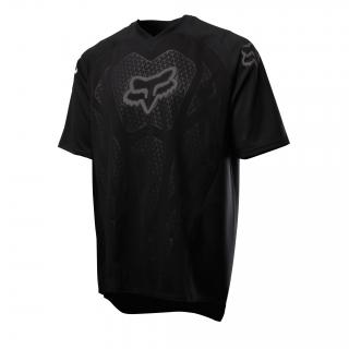 Foto Fox Maillot Blackout Mangas Cortas Negro 2012