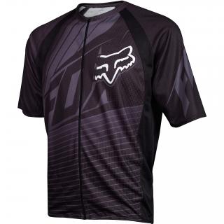 Foto Fox Maillot Livewire Mangas Cortas Negro 2012