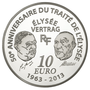 Foto Francia 10 2013 Europa 50 Aniversario Tratado del Eliseo.