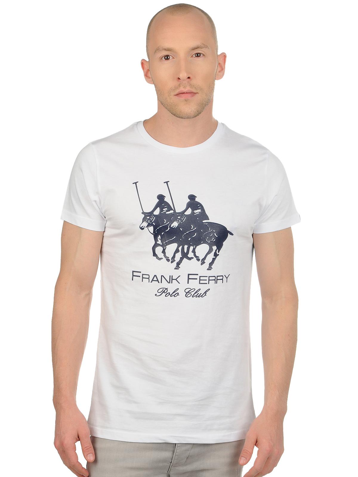 Foto Frank Ferry Polo Club Camiseta blanco XXL