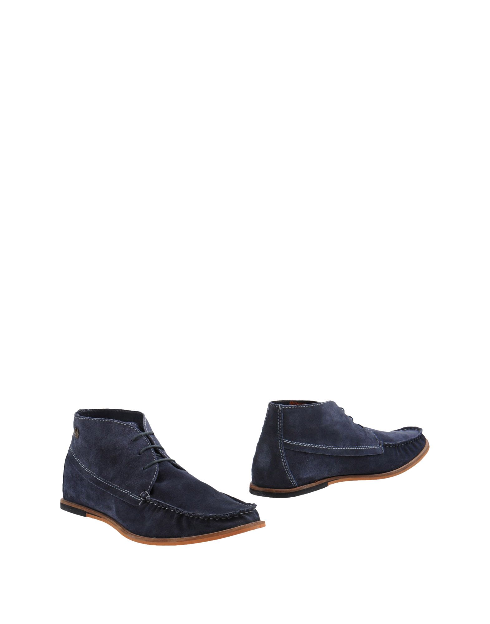 Foto Frank Wright Botines Cordones Hombre Azul oscuro