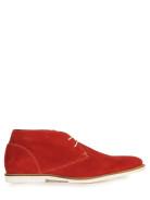 Foto Frank Wright Bridges zapato ante rojo
