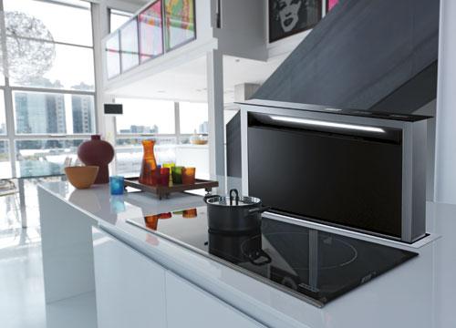 Foto Franke downdraft campana 80cm superficie
