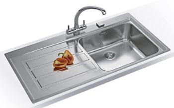 Foto Franke Epos Eox 611 Stainless Steel & Zurich Chrome Tap W/ Free Delive