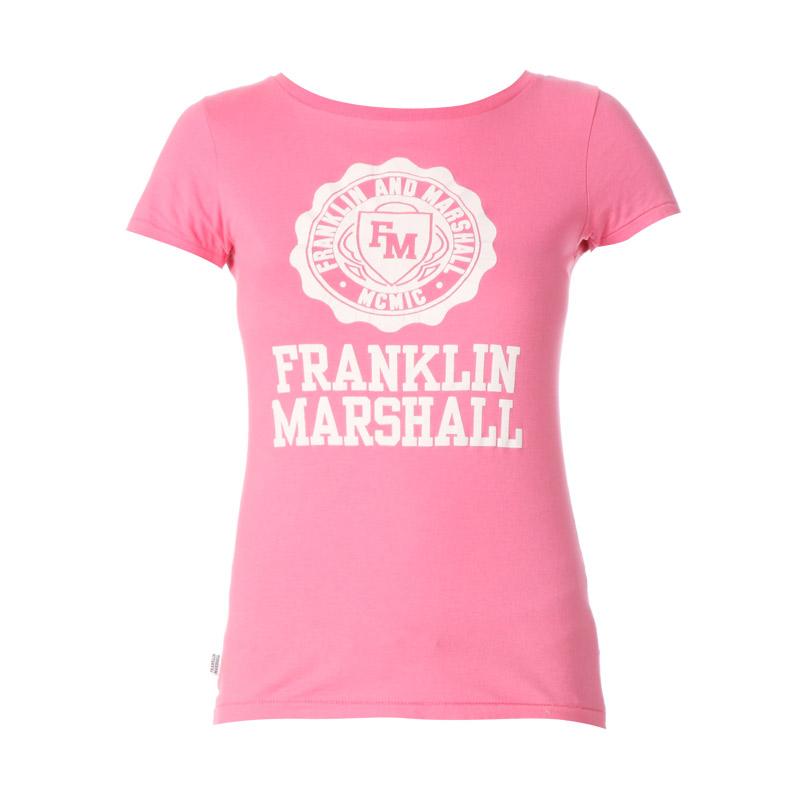 Foto Franklin & Marshall Camiseta de mangas cortas - tswc556 - Rosa