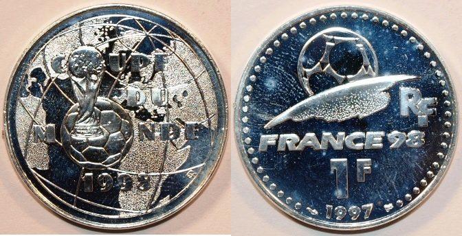 Foto Frankreich 1 Franc 1997