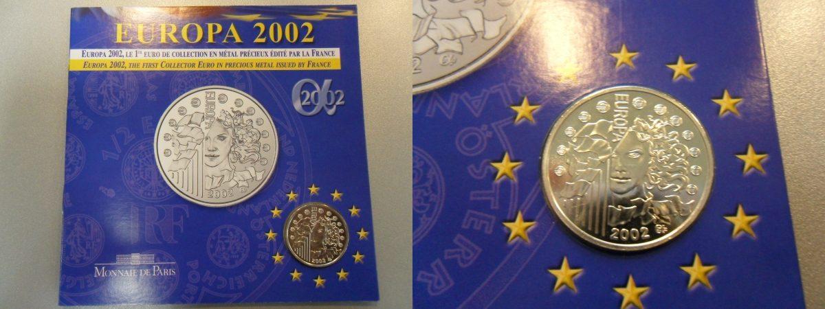 Foto Frankreich 1/4 Euro 2002