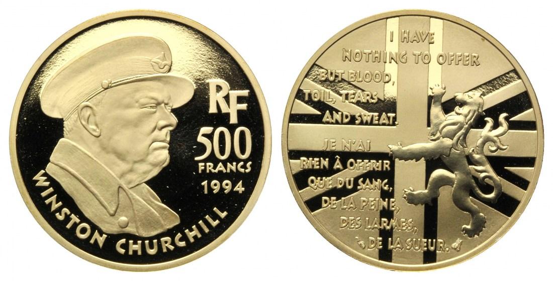 Foto Frankreich 500 Francs 1994