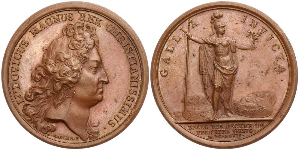Foto Frankreich Bronzemedaille 1697
