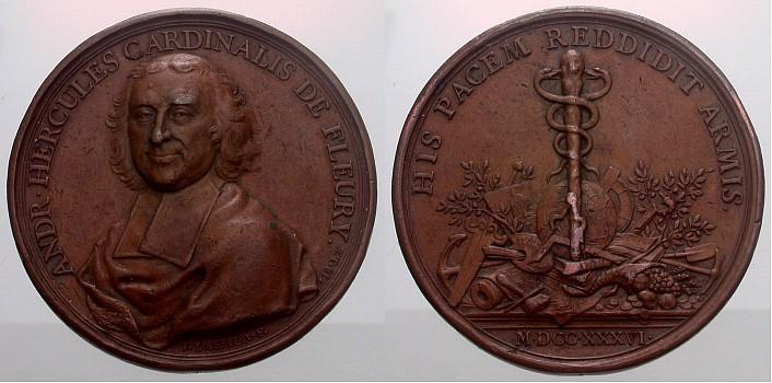 Foto Frankreich / France Bronzemedaille 1736