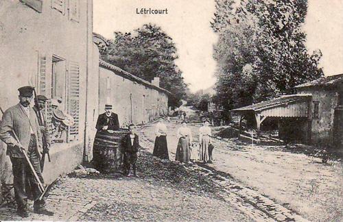 Foto Frankreich/Létricourt 1916
