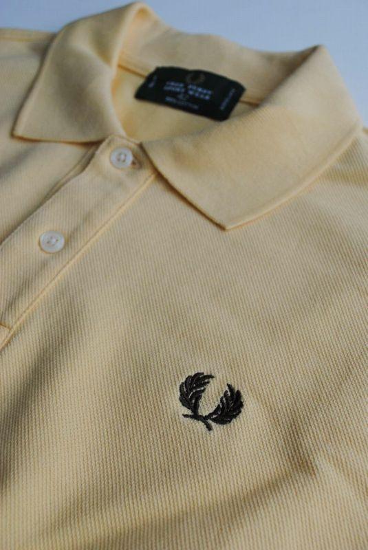 Foto Fred Perry Classic Cut Yellow Polo Shirt