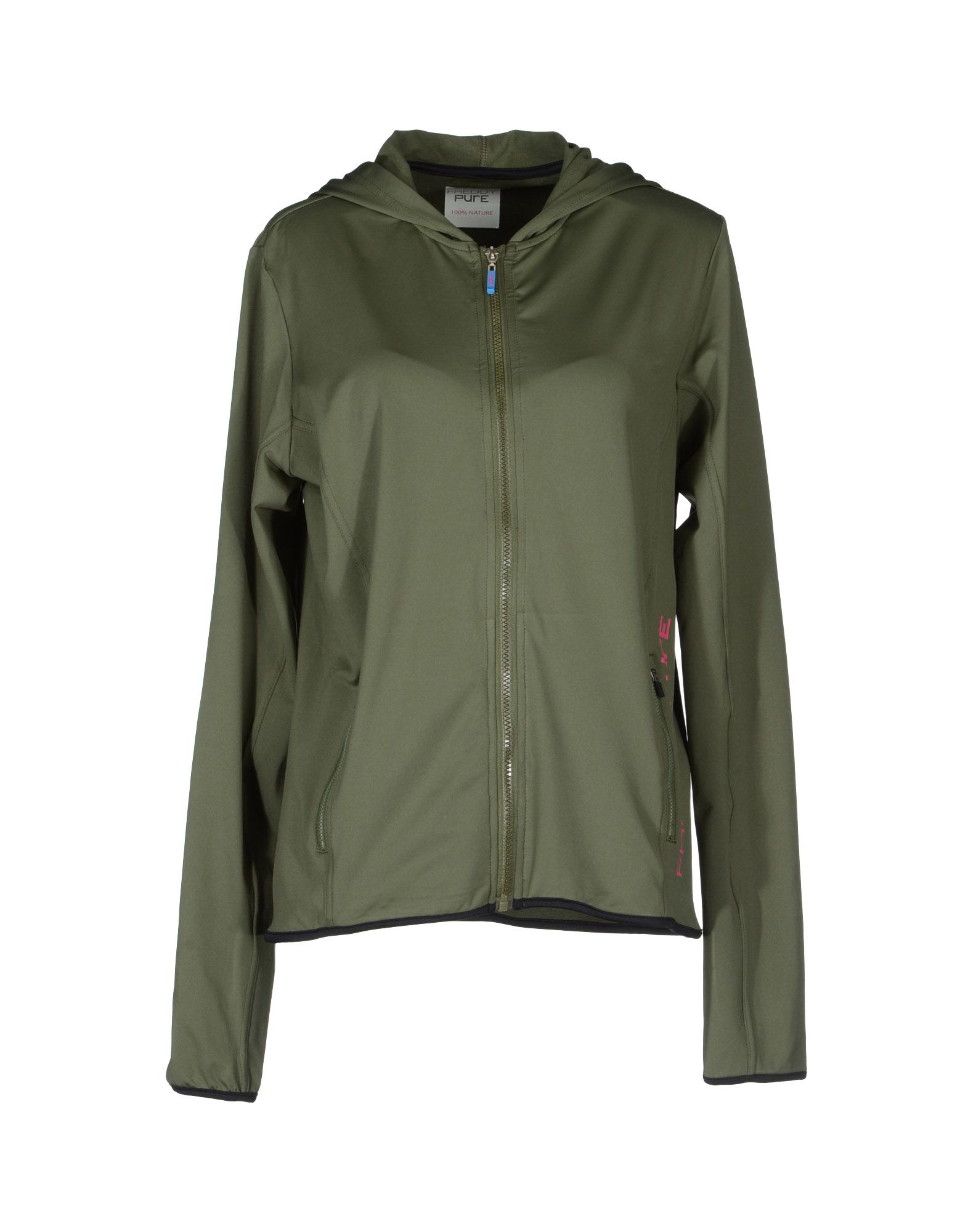 Foto Freddy Sudaderas Con Capucha Mujer Verde militar