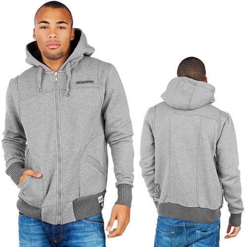 Foto Free Side Gary sudadera con cremallera gris talla S