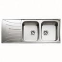 Foto Fregadero universo 2c 1e inox