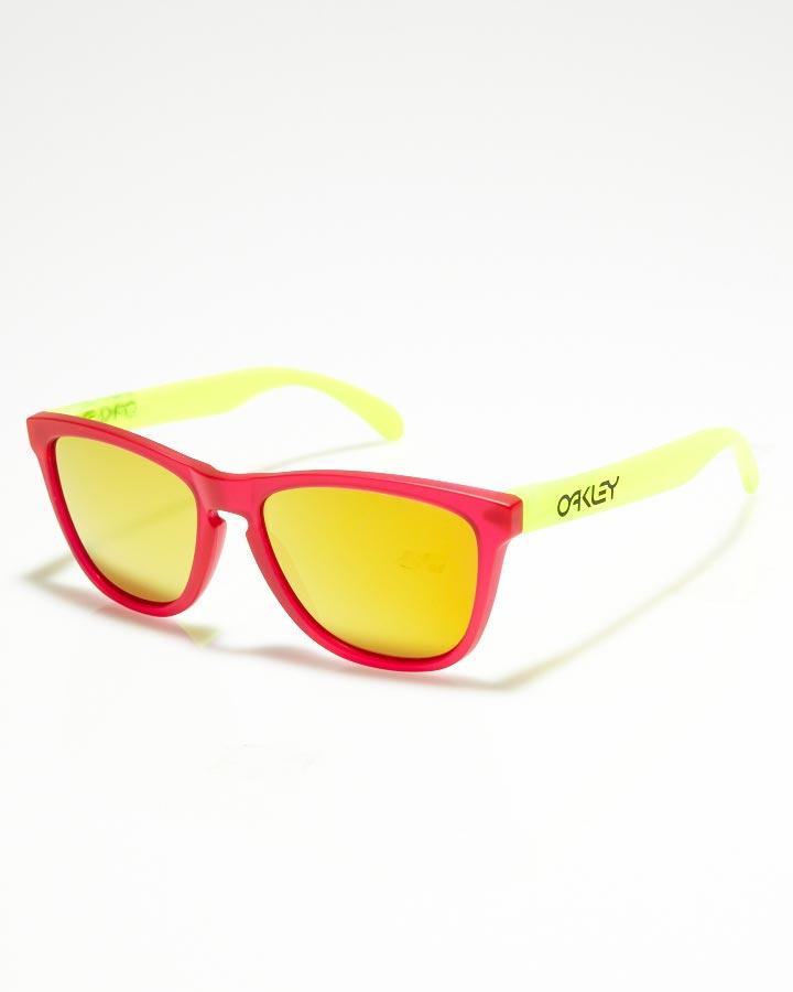 Foto Frogskins De Oakley - Blacklight Pink/yelww/24k