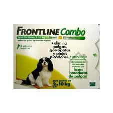 Foto Frontline Combo Pipetas 2-10kg (3 Pipetas)
