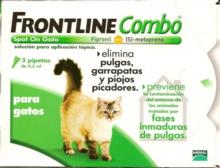 Foto Frontline pipeta combo gatos, 0.5 ml. protección pulgas y garrapatas
