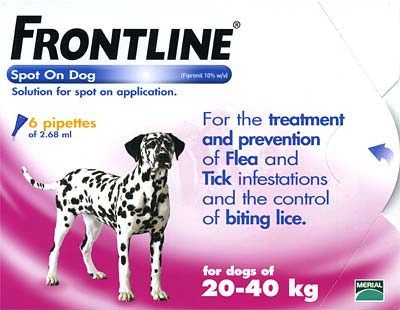 Foto Frontline Spot-on 20-40 kg